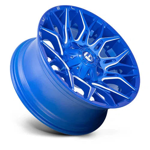 D770 Twitch Wheel - 22x10 / 6x135 / 6x139.7 / -18mm Offset - Anodized Blue Milled-DSG Performance-USA