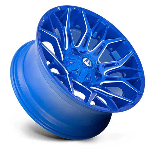 D770 Twitch Wheel - 22x10 / 8x165.1 / -18mm Offset - Anodized Blue Milled-DSG Performance-USA