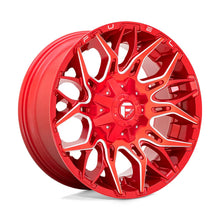 Load image into Gallery viewer, D771 Twitch Wheel - 20x10 / 6x135 / 6x139.7 / -18mm Offset - Candy Red Milled-DSG Performance-USA