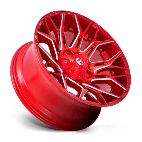 D771 Twitch Wheel - 22x10 / 8x165.1 / -18mm Offset - Candy Red Milled-DSG Performance-USA