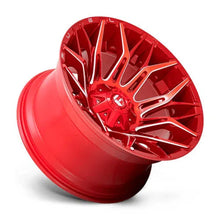Load image into Gallery viewer, D771 Twitch Wheel - 22x12 / 5x114.3 / 5x127 / -44mm Offset - Candy Red Milled-DSG Performance-USA
