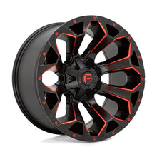 Load image into Gallery viewer, D787 Assault Wheel - 17x9 / 6x135 / 6x139.7 / -12mm Offset - Matte Black Red Milled-DSG Performance-USA