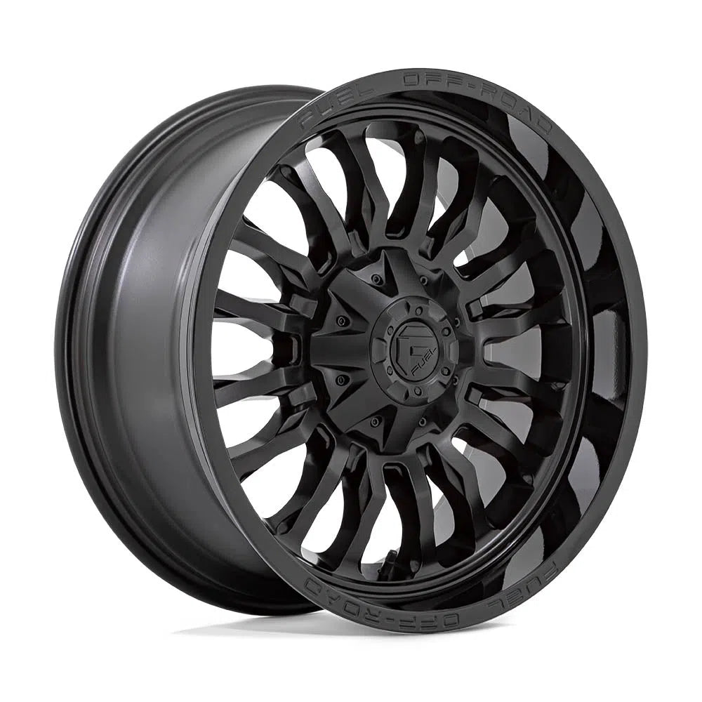 D796 Arc Wheel - 20x10 / 8x170 / -18mm Offset - Matte Black With Gloss Black Lip-DSG Performance-USA
