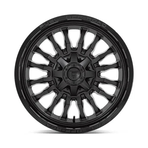 D796 Arc Wheel - 20x9 / 5x139.7 / 5x150 / +1mm Offset - Matte Black With Gloss Black Lip-DSG Performance-USA