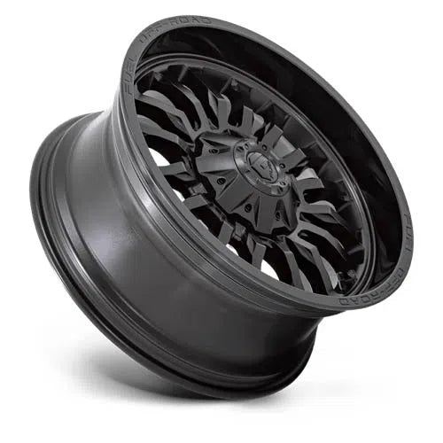 D796 Arc Wheel - 22x10 / 8x180 / -18mm Offset - Matte Black With Gloss Black Lip-DSG Performance-USA