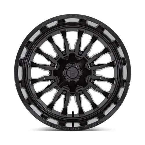 D796 Arc Wheel - 22x12 / 6x135 / 6x139.7 / -44mm Offset - Matte Black With Gloss Black Lip-DSG Performance-USA