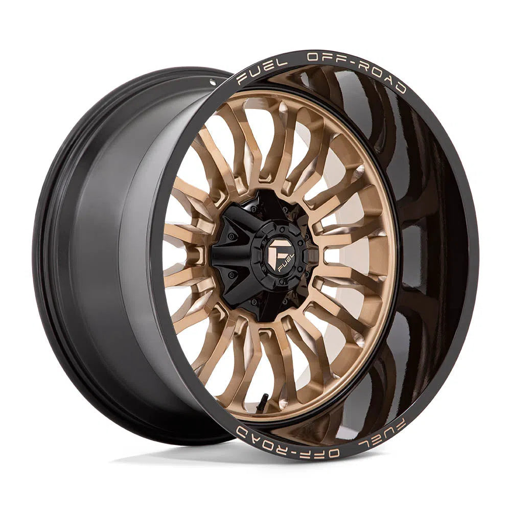 D797 Arc Wheel - 22x12 / 5x114.3 / 5x127 / -44mm Offset - Platinum Bronze With Black Lip-DSG Performance-USA