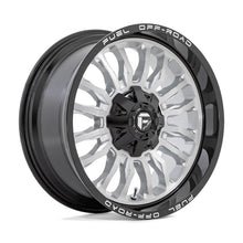 Load image into Gallery viewer, D798 Arc Wheel - 20x10 / 5x127 / 5x139.7 / -18mm Offset - Silver Brushed Face With Milled Black Lip-DSG Performance-USA