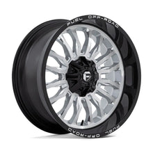 Load image into Gallery viewer, D798 Arc Wheel - 22x10 / 6x135 / 6x139.7 / -18mm Offset - Silver Brushed Face With Milled Black Lip-DSG Performance-USA