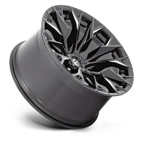 D803 Flame Wheel - 20x10 / 6x135 / -18mm Offset - Gloss Black Milled-DSG Performance-USA