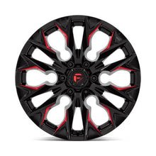Load image into Gallery viewer, D823 Flame Wheel - 20x9 / 6x139.7 / +20mm Offset - Gloss Black Milled With Candy Red-DSG Performance-USA