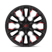 Load image into Gallery viewer, D823 Flame Wheel - 22x10 / 6x135 / -18mm Offset - Gloss Black Milled With Candy Red-DSG Performance-USA