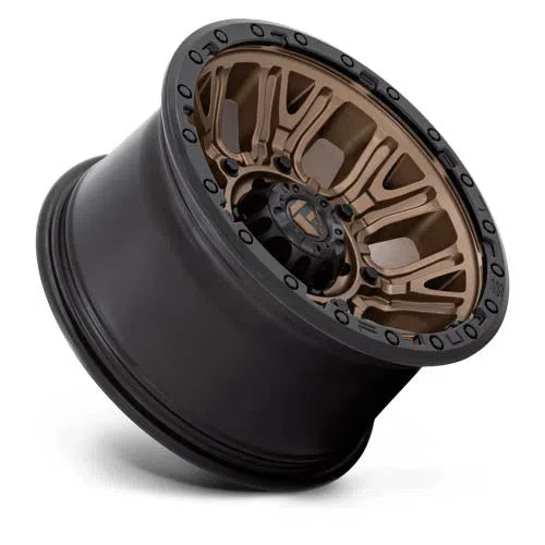 D826 Traction Wheel - 17x9 / 5x127 / +1mm Offset - Matte Bronze With Black Ring-DSG Performance-USA