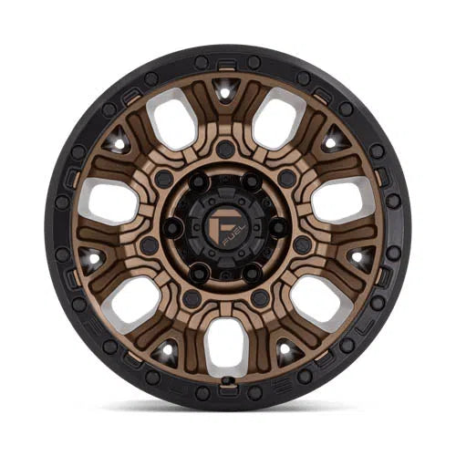 D826 Traction Wheel - 17x9 / 5x127 / +1mm Offset - Matte Bronze With Black Ring-DSG Performance-USA
