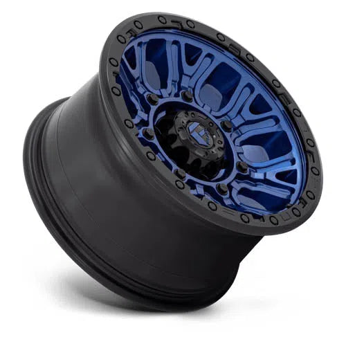 D827 Traction Wheel - 17x9 / 6x139.7 / +1mm Offset - Dark Blue With Black Ring-DSG Performance-USA