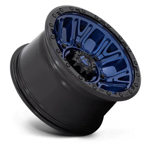 D827 Traction Wheel - 20x10 / 5x127 / -18mm Offset - Dark Blue With Black Ring-DSG Performance-USA