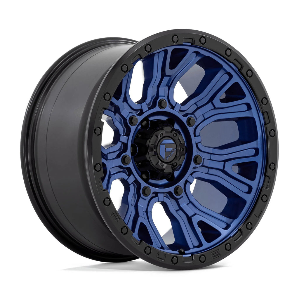 D827 Traction Wheel - 20x10 / 6x135 / -18mm Offset - Dark Blue With Black Ring-DSG Performance-USA