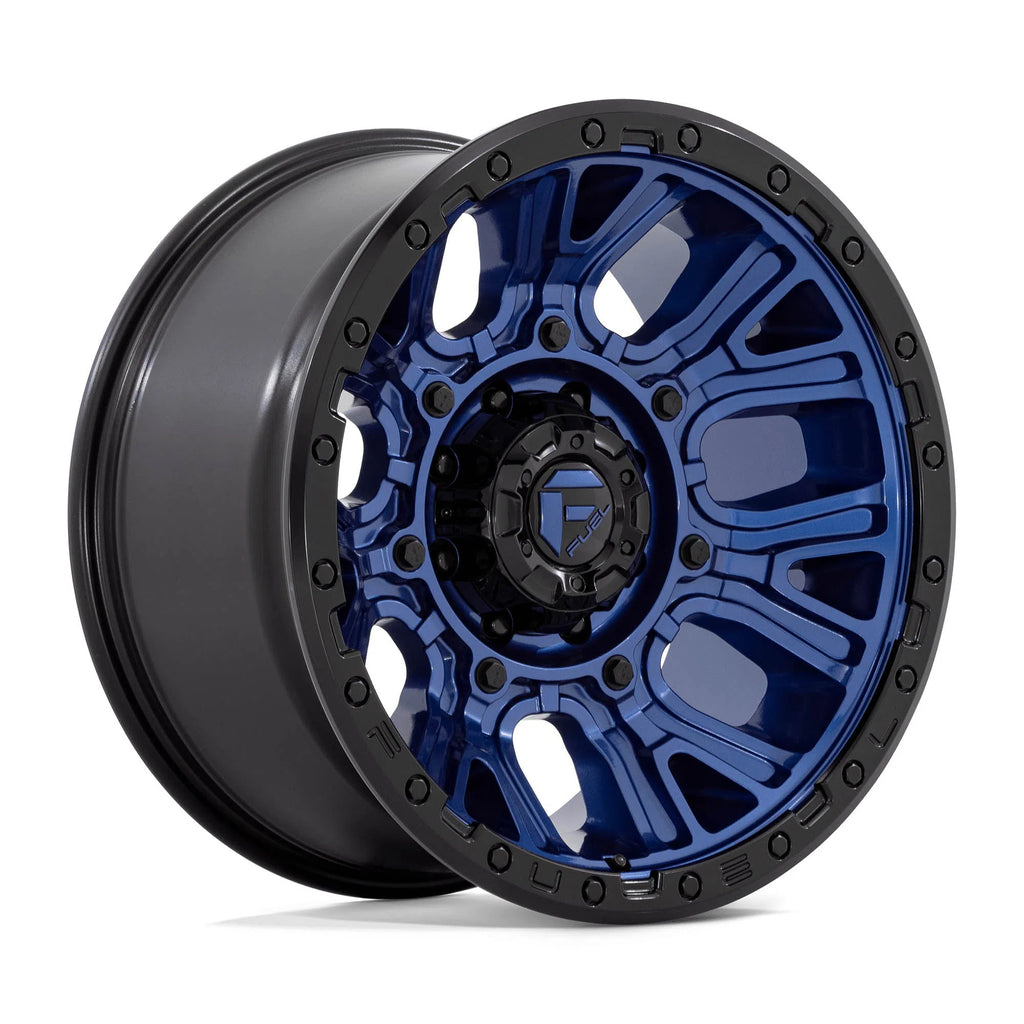 D827 Traction Wheel - 20x10 / 8x170 / -18mm Offset - Dark Blue With Black Ring-DSG Performance-USA