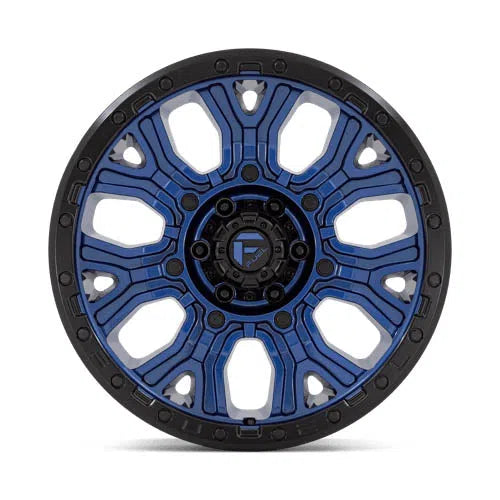 D827 Traction Wheel - 20x9 / 6x139.7 / +1mm Offset - Dark Blue With Black Ring-DSG Performance-USA
