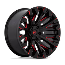Load image into Gallery viewer, D829 Quake Wheel - 20x10 / 5x127 / -18mm Offset - Gloss Black Milled Red Tint-DSG Performance-USA