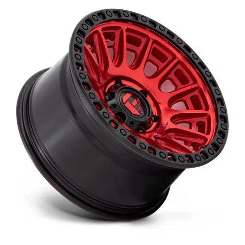 D834 Cycle Wheel - 17x9 / 5x127 / -12mm Offset - Candy Red With Black Ring-DSG Performance-USA