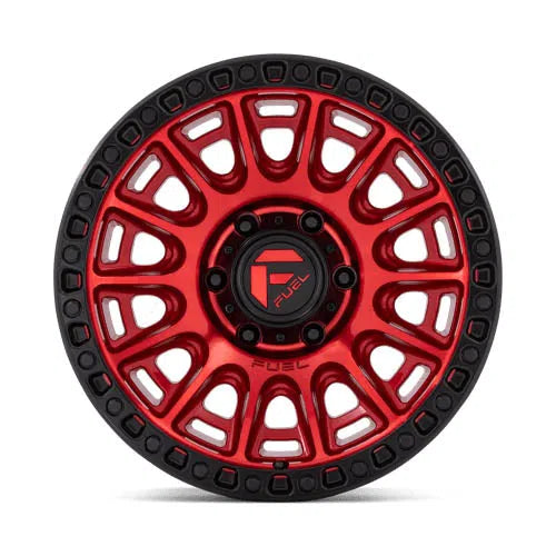 D834 Cycle Wheel - 17x9 / 5x127 / +1mm Offset - Candy Red With Black Ring-DSG Performance-USA