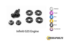 Load image into Gallery viewer, Dress Up Bolts Titanium Hardware Engine Cover Kit - VQ35DE G35 Engine-DSG Performance-USA