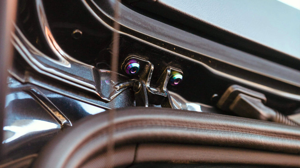 Dress Up Bolts Titanium Hardware Hatch Kit - Volkswagen GTI MK7 (2015-2021)-DSG Performance-USA