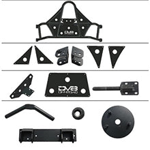 DV8 Offroad 07-18 Jeep Wrangler Body Mounted Tire Carrier-DSG Performance-USA