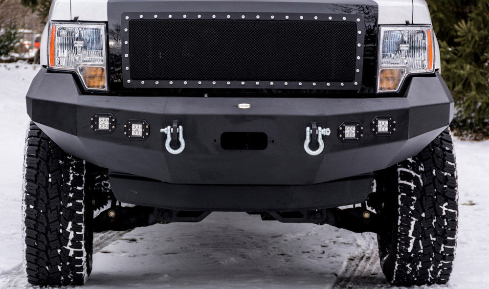DV8 Offroad 09-14 Ford F-150 Winch Ready Front Bumper-DSG Performance-USA