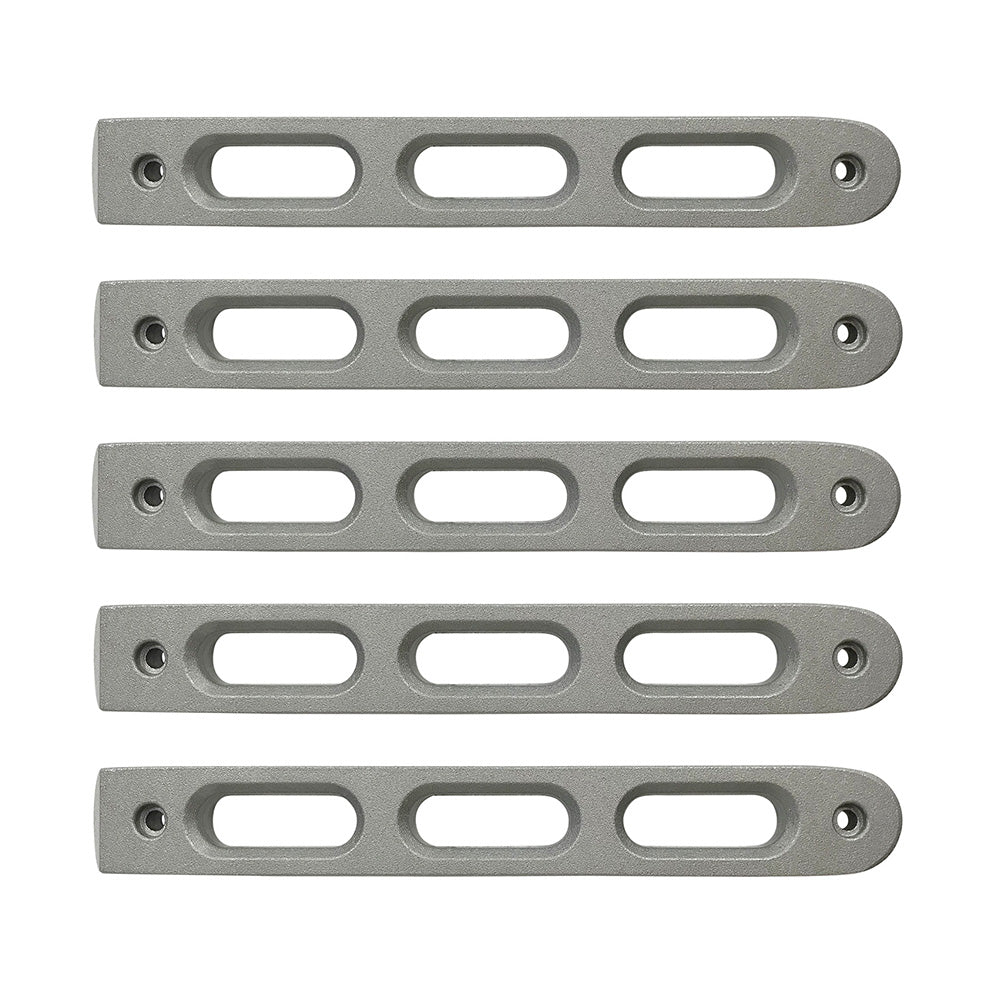 DV8 Offroad 2007-2018 Jeep JK Silver Slot Style Door Handle Inserts - Set Of 5-DSG Performance-USA