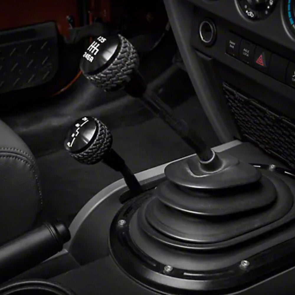 DV8 Offroad 2011-2018 Jeep JK 6-Speed Shift Knob Black-DSG Performance-USA