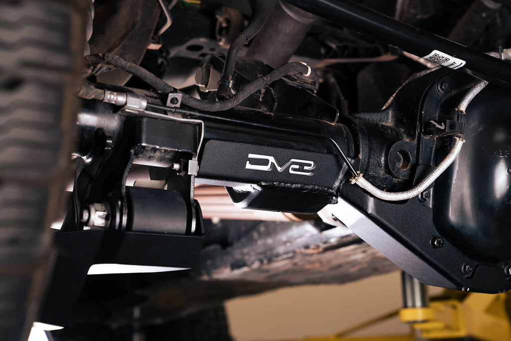 DV8 Offroad 2021-2022 Ford Bronco Rear Shock Guard Skid Plates-DSG Performance-USA