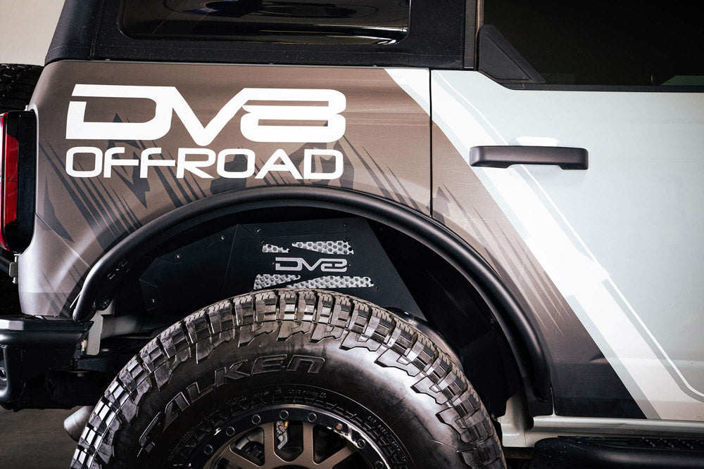 DV8 Offroad 21-22 Ford Bronco Rear Inner Fender Liners-DSG Performance-USA