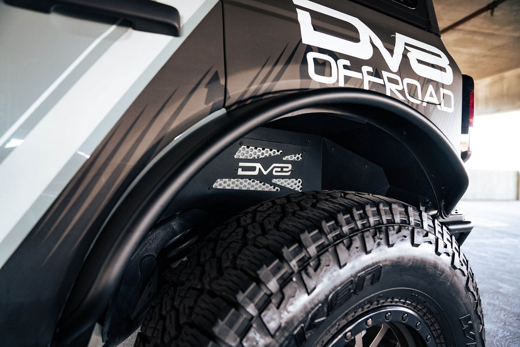 DV8 Offroad 21-22 Ford Bronco Rear Inner Fender Liners-DSG Performance-USA