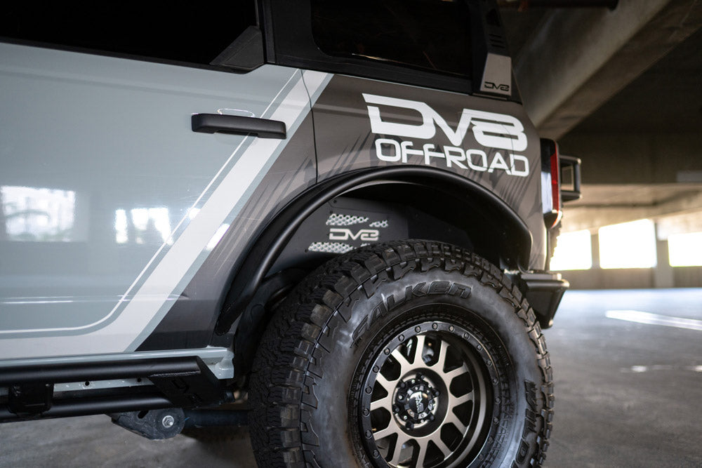 DV8 Offroad 21-23 Ford Bronco Tube Fender Flares-DSG Performance-USA
