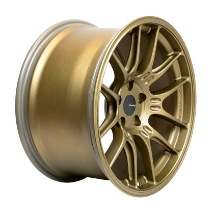 Enkei GTC02 18x10 5x112 32mm Offset 66.5mm Bore Titanium Gold Wheel-DSG Performance-USA