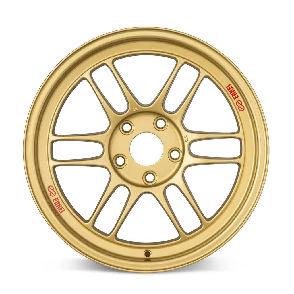 Enkei RPF1 17x8 5x100 45mm Offset 73mm Bore Gold Wheel 02-10 WRX & 04 STI-DSG Performance-USA