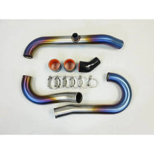 Load image into Gallery viewer, ETS 03-06 Mitsubishi Evo 8/9 2.5&quot; Titanium Short Route Complete Intercooler Piping Kit-DSG Performance-USA