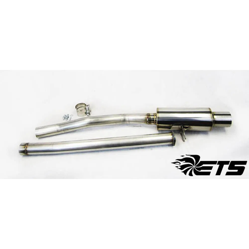 ETS 08-16 Mitsubishi Evo X Stainless Single Exit Exhaust System-DSG Performance-USA
