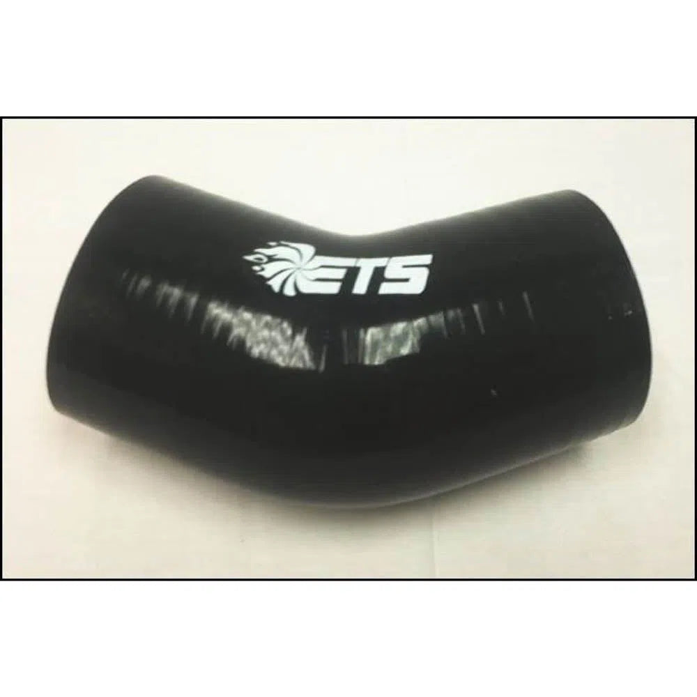 ETS 2.5" 45 Degree Black Silicone Coupler-DSG Performance-USA