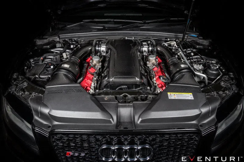 Eventuri Audi B8 RS5/RS4 - Black Carbon Engine Cover-DSG Performance-USA
