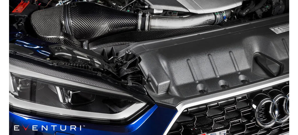 Eventuri Audi B9 RS5/RS4 - Black Carbon Intake w/ Secondary Duct-DSG Performance-USA