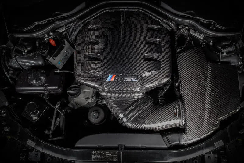 Eventuri BMW E9X M3 - Complete Black Carbon Inlet Plenum - No Emblem-DSG Performance-USA
