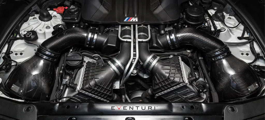 Eventuri BMW F1X M6 - Black Carbon Intake w/ Black Tubes-DSG Performance-USA