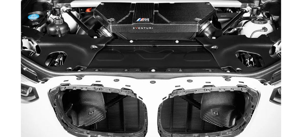 Eventuri BMW F97/F98 Carbon Air Box Lid w/ Replacement Filters and Carbon Scoops-DSG Performance-USA