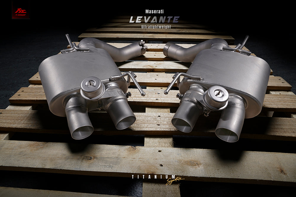FI Exhaust Maserati Levante / S V6 Turbo | Titanium Signature Series | 2017+ Exhaust System-DSG Performance-USA