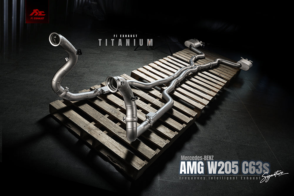 FI Exhaust Mercedes-Benz AMG W205 C63s | Titanium Signature Series | 2014+ Exhaust System-DSG Performance-USA