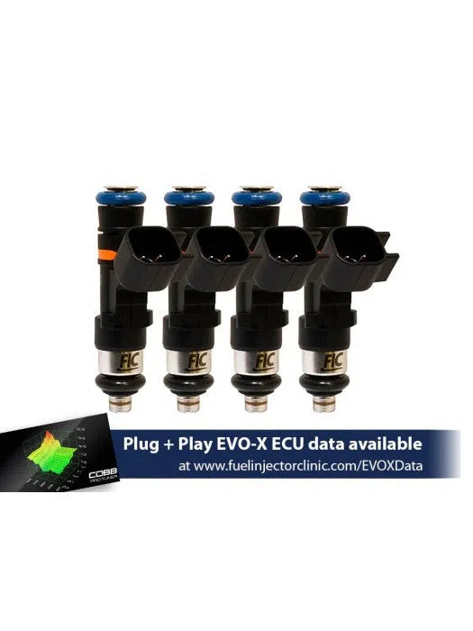 FIC 1000cc Mitsubishi Evo X Fuel Injector Clinic Injector Set (High-Z)-DSG Performance-USA