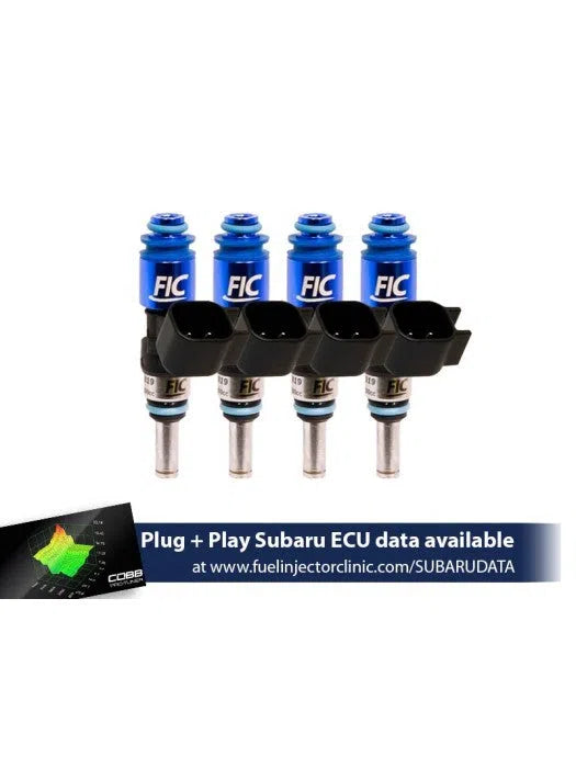 FIC 1440cc Top-Feed Converted Subaru Sti ('04-'06) Legacy GT ('05-'06) Fuel Injector Clinic Injector Set (High-Z)-DSG Performance-USA